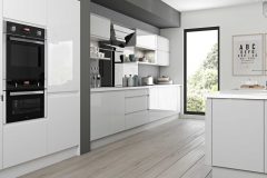 Luzzi-Light Grey & White