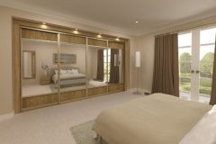 Light-Oak-With-Silver-Mirror-&-Glass-Frame